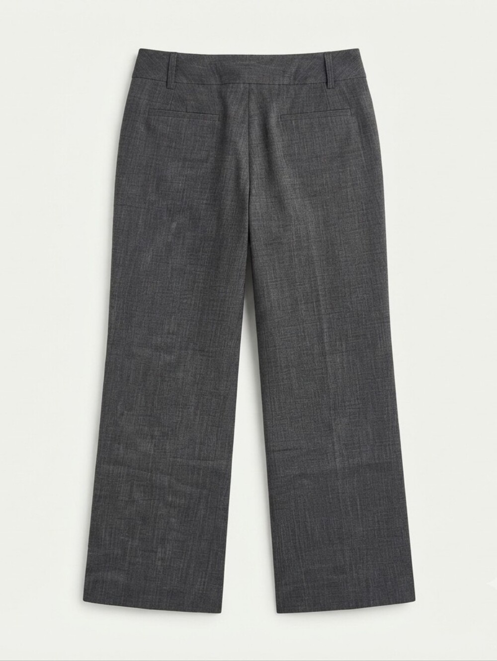 Rafaella Petites Gray Melange Trouser Pants Size 10P Stretch Workwear